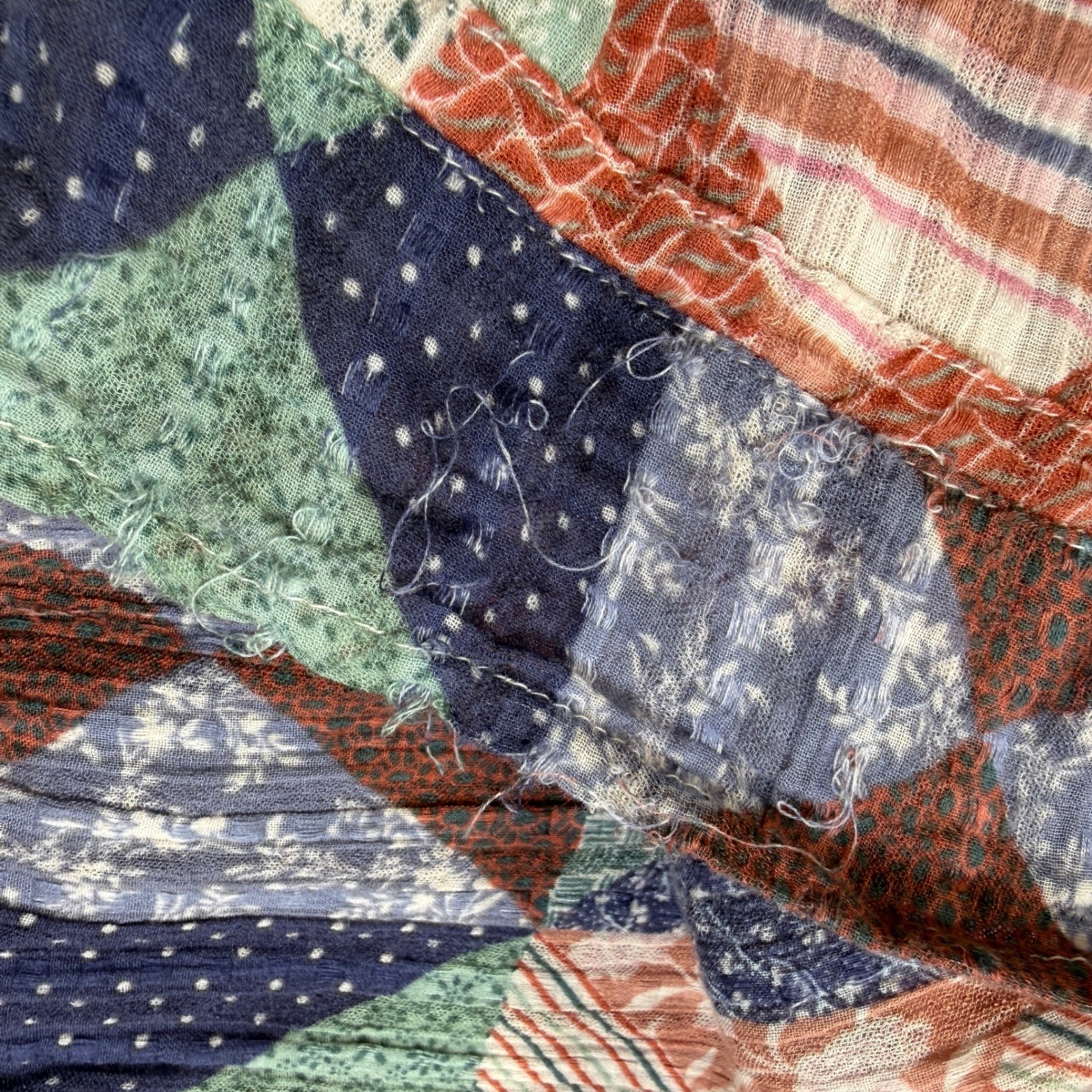 American Eagle Womens Boho Patchwork Colorful Bab… - image 9