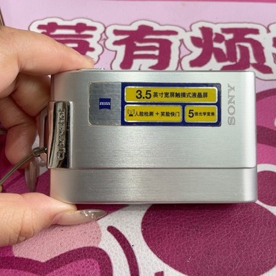 【中古】SONY ソニー Cyber-shot DSC-T200 シルバー デジタルスチルカメラ Sony Super Steady Shot 8.1MP Compact Digital Camera DSC-T200 JUNK