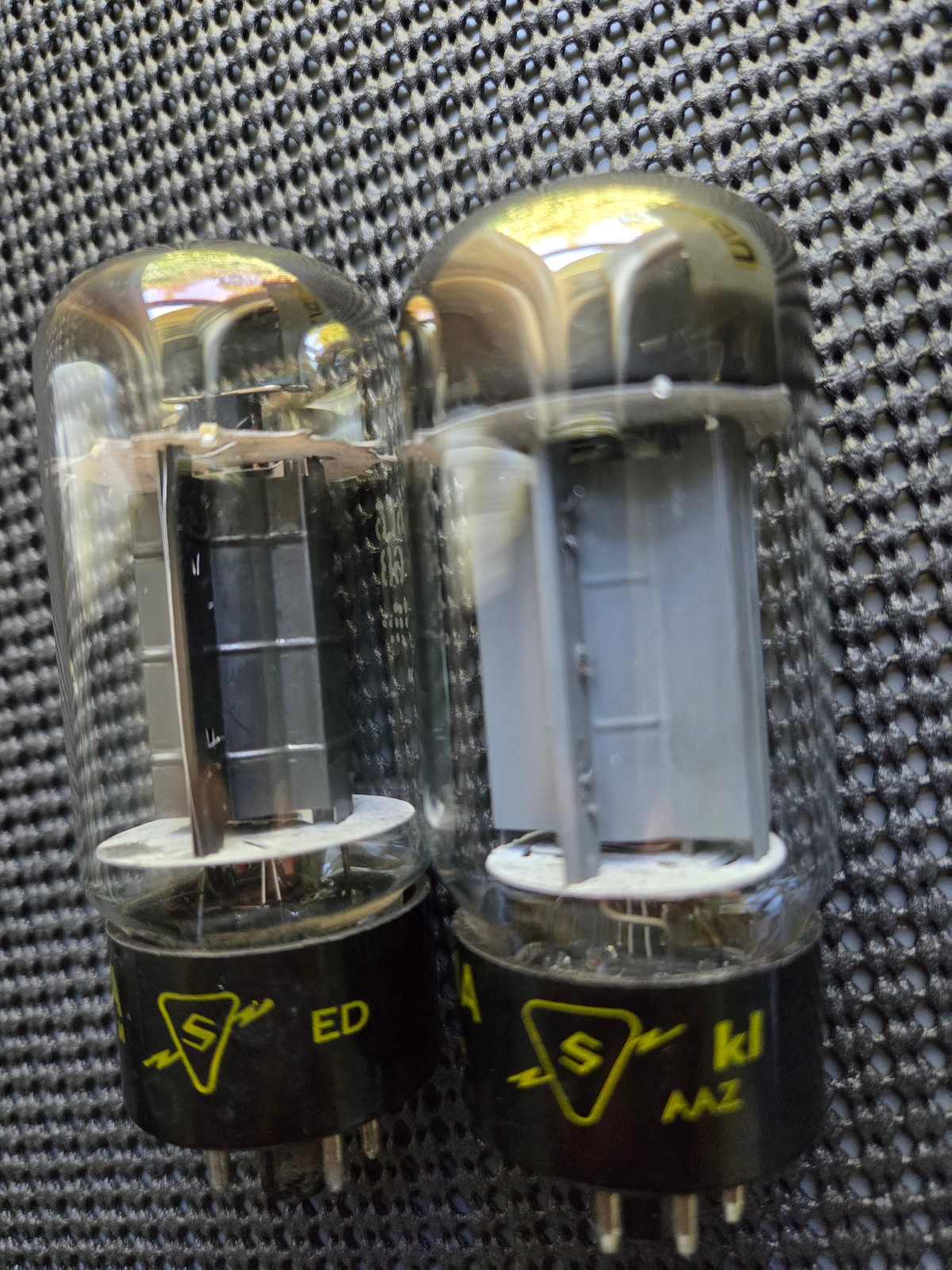 Pair Sylvania 6L6GB Tubes TV-7D/U Tested