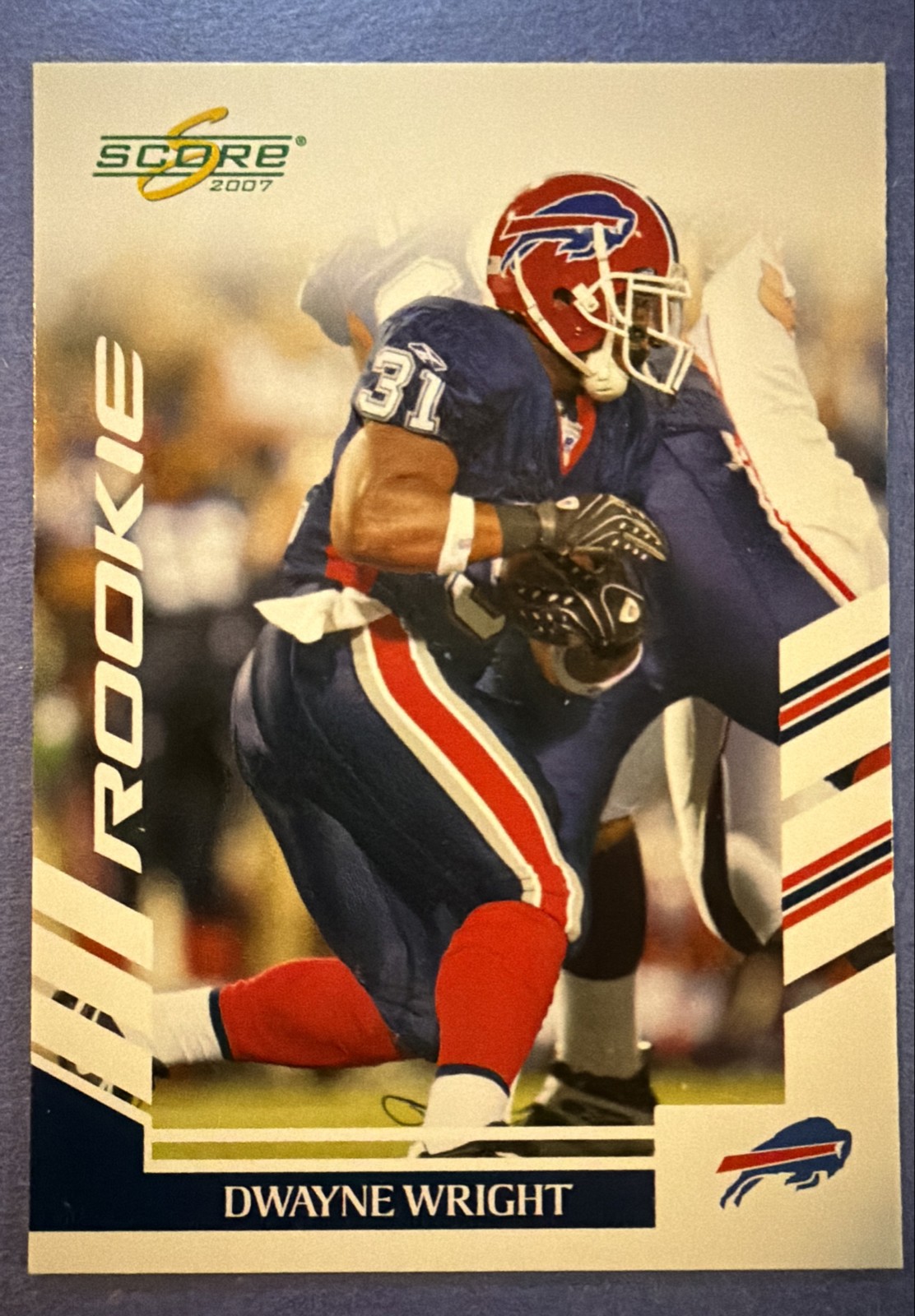 2007 Score - Rookie Dwayne Wright #393 Update (RC)