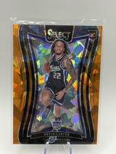 2024-25 Select PREMIER ORANGE CRACKED ICE PRIZM #D /275 Devin Carter RC Kings
