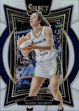 2025 Panini Select WNBA - Maddy Siegrist - #77 Silver Prizms Dallas Wings