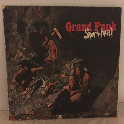 Grand Funk Railroad Stereo Vinyl record Lp - Survival -