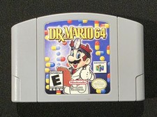 Dr. Mario 64 (Nintendo 64, N64, 2001) Authentic & Tested Cartridge