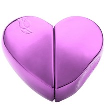 ATravel 25ml Heart Shaped Refillable Perfume Atomizer Bottle Empty Pump Sprayer