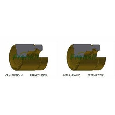 2X FRENKIT 48mm KOLBEN BREMSSATTEL HINTEN VORNE passend für CHEVROLET COLORADO T