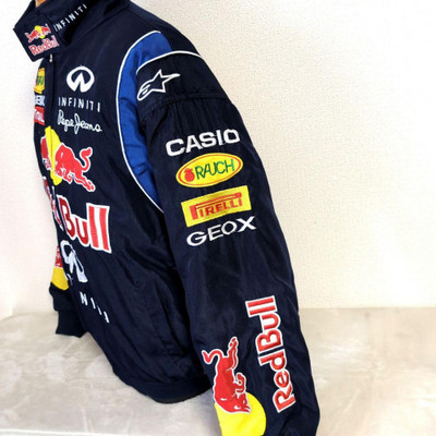 Red Bull Racing Jacket Size L Navy [Used Excellent] limited From