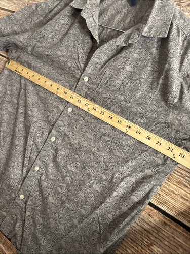 Mountain HardWear Shirt Mens Large Topography Pocket Tee Short Sleeve Button Up - Picture 6 of 10