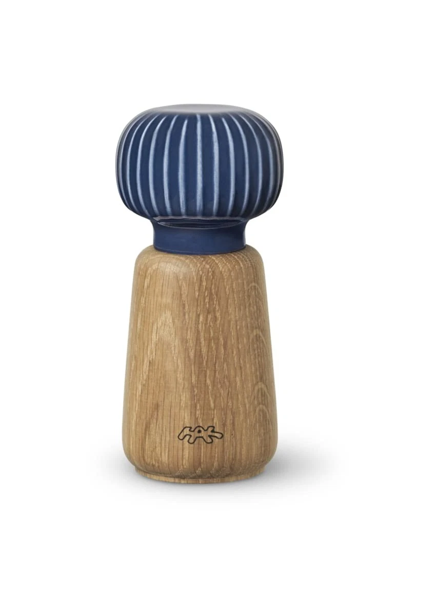 Kähler H14 cm Hammershøi Practical Spice Grinder Danish Design, Indigo