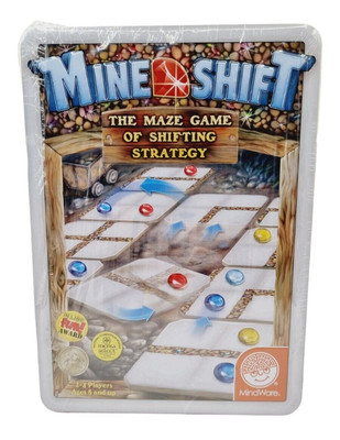 Mine Shift The Labyrinth Spiel der Verschiebung Strategie Mind Ware 2011 Sammlerdose Neu