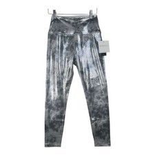 New Beyond Yoga Metallic Leggings size Small Silver