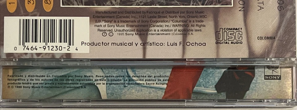 Shakira spanish CD - Pies Descalzos 1995 & Donde estan los ladrones 1998 (FAIR) - Image 4 of 4