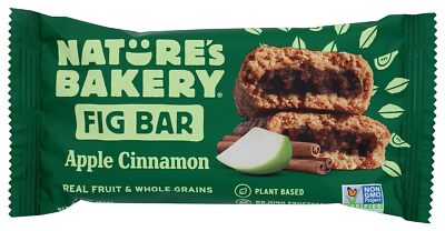Nature'S Bakery  Whole Wheat Fig Bar Apple Cinnamon  2 Oz (Pack Of 1)