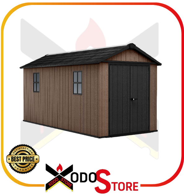 KETER NEWTON PLUS 7515/1575 – casetta da giardino – 476 X 230 X 246 CM - K262014