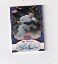 2024 JOHN CANDELARIA LEAF BRONX LEGACY AUTO/AUTOGRAPH  10/65  NEW YORK YANKEES