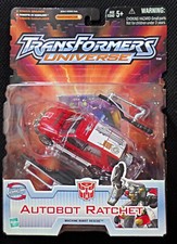 2003 Hasbro Transformers Universe Deluxe Autobot Ratchet Diaclone Microman NY