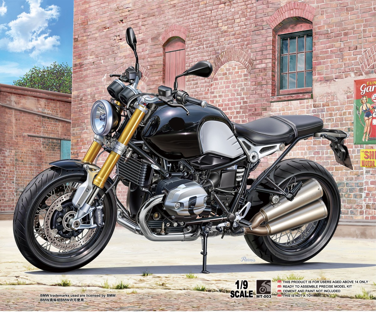 [未組立] 1/9  R nine T MOTORCYCLE SERIES MENG MT-003 1/9 Scale R nineT MOTORCYCLE SERIES Model Kit | eBay