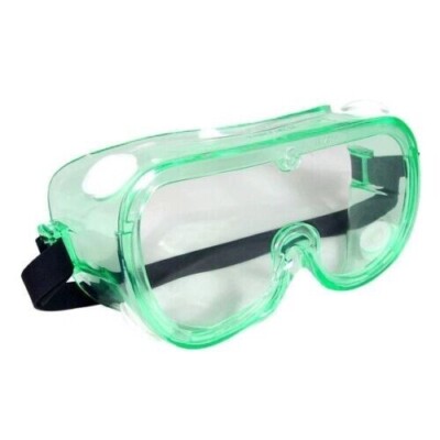 RADIANS GG0111ID Impact Resistant Safety Goggles, Clear Lens, LOT OF-24 NEW!