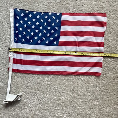 Pack of 30 (11  x 17 ) USA American Flags/Banners snap Poles , Patriotic/July 4