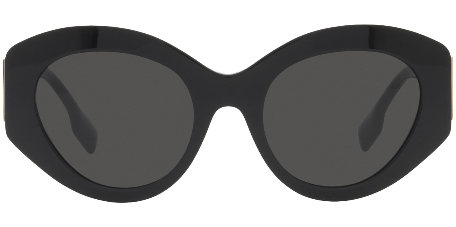 Burberry Sophia Women's Black Oval Cat Eye Sunglasses BE4361F 300187