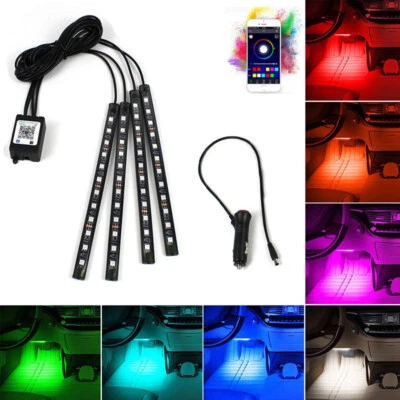 LED Auto Innenbeleuchtung RGB Ambientebeleuchtung Fußraumbeleuchtung App Control