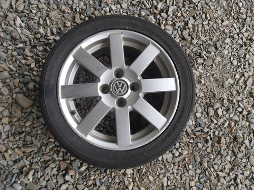 VOLKSWAGEN POLO WHEEL ALLOY FACTORY, 15X6IN, TANGIS, 9N, 07/02-04/10 02 03 04 05