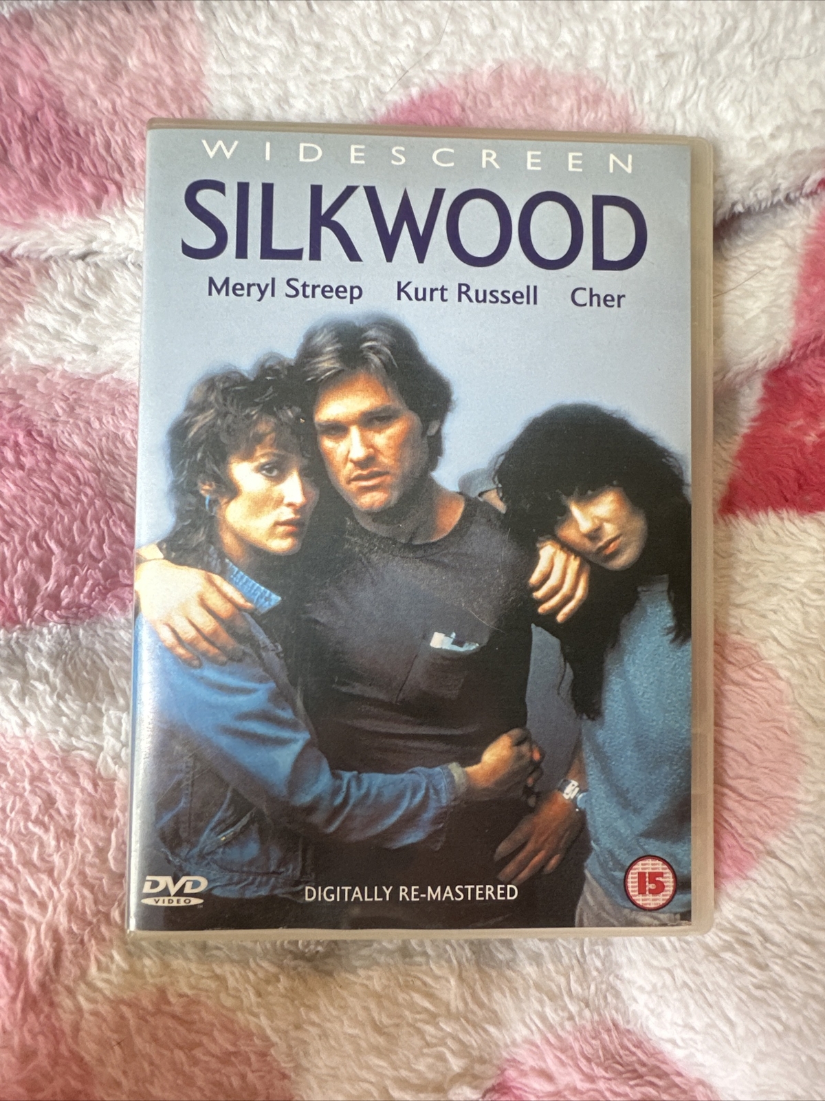 Silkwood DVD (1984) Widescreen Remastered Meryl Streep Cher Kurt
