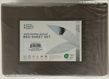 Hotel Sheets Direct 100 Bamboo Viscose King Sheet Set with 2 Pillowcases Sand
