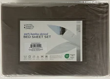 Hotel Sheets Direct 100% Bamboo Viscose King Sheet Set with 2 Pillowcases (Sand)