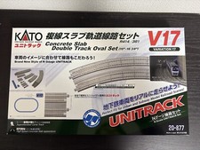 KATO Spur N V17 Zweigleisige Platte Orbit Gleisset Zug Modelleisenbahn 20-877...