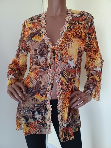 EPRISE LISE CHARMEL DESHABILLE KIMONO TAILLE 40 MODELE TANGANIKA REF