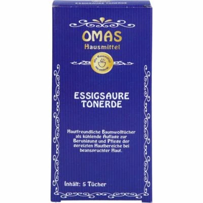 COOLIKE-REGNERY GMBH ESSIGSAURE TONERDE Baumwollkompressen 5 St PZN05553726