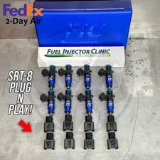 1200cc FIC Fuel Injector Clinic Fuel Injectors for Dodge Hemi SRT8 SRT-8 HighZ