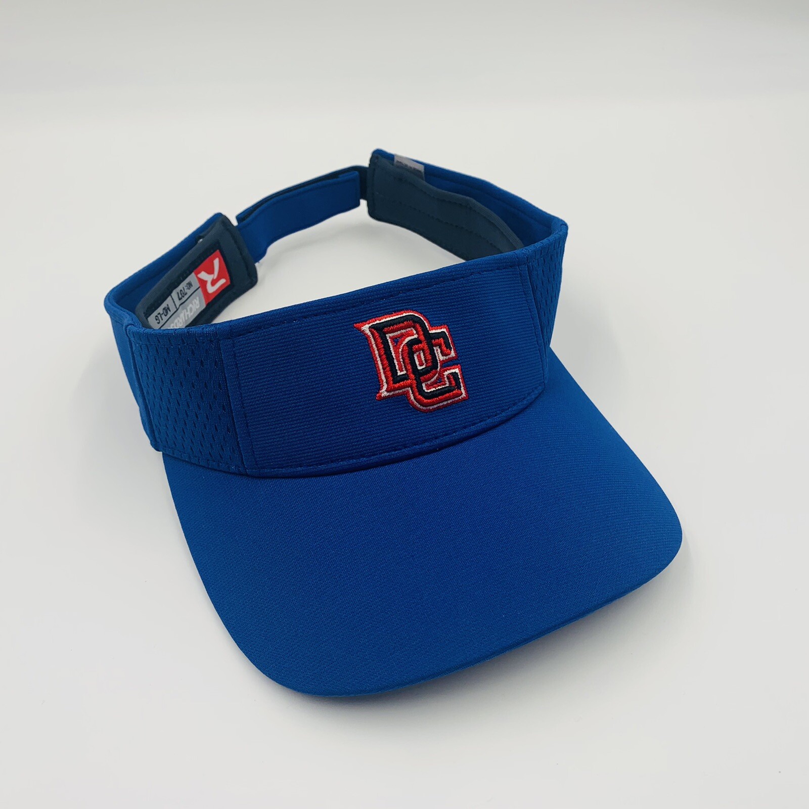 UNKNOWN DC Sun Visor Hat Cap ADJUSTABLE Adult Blu… - image 5