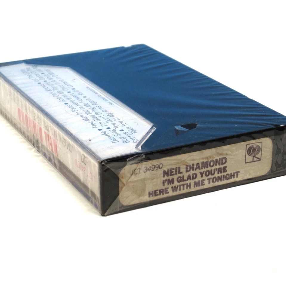 Neil Diamond I'm Glad You're Are Here With Me Tonight Cassette Columbia 1977 New - Image 3 of 4