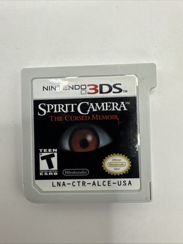 Spirit Camera: The Cursed Memoir (Nintendo 3DS, 2012) Nur Spiel