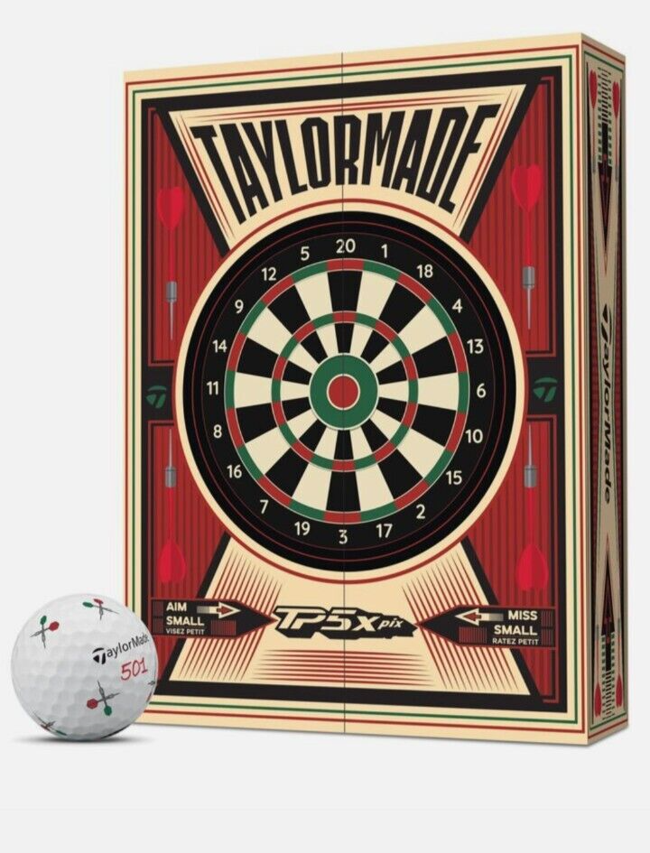 TaylorMade TP5x DARTS 501 Limited Edition Golf Balls | eBay