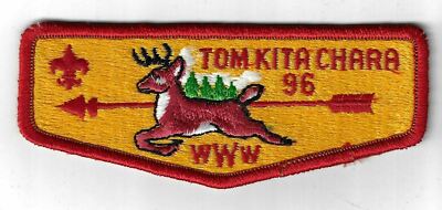OA 96 Tom Kita Chara S5b Flap RED Bdr. Samoset WI [NAN-151]