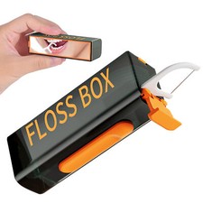 Oral Floss Pick Dispenser Floss Box Floss Pick Case Automatic Pop Floss Dispense