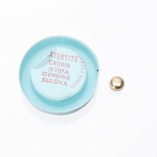 NOS Genuine Bulova Wristwatch Crown Part 107A New Old Stock Watchmakers C6D20 