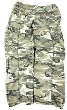 Vintage Y2K No Boundaries Cargo Pants Women Junior 11 Camo Baggy Paratropper 