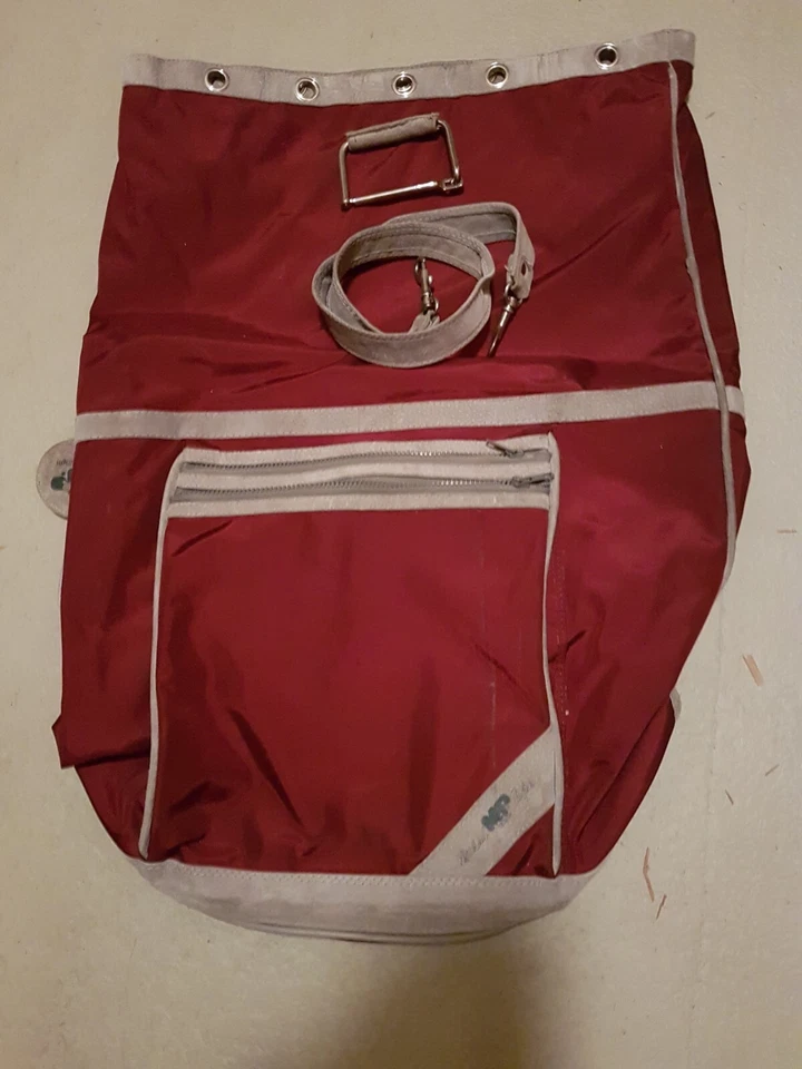 Segelsack hochwertig mit Leder Verstärkung & Yacht-Buch