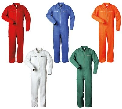 CRAFTLAND Arbeitsoverall Overall Kombi Schutzanzug Rallyoverall Blaumann 100% Baumwolle