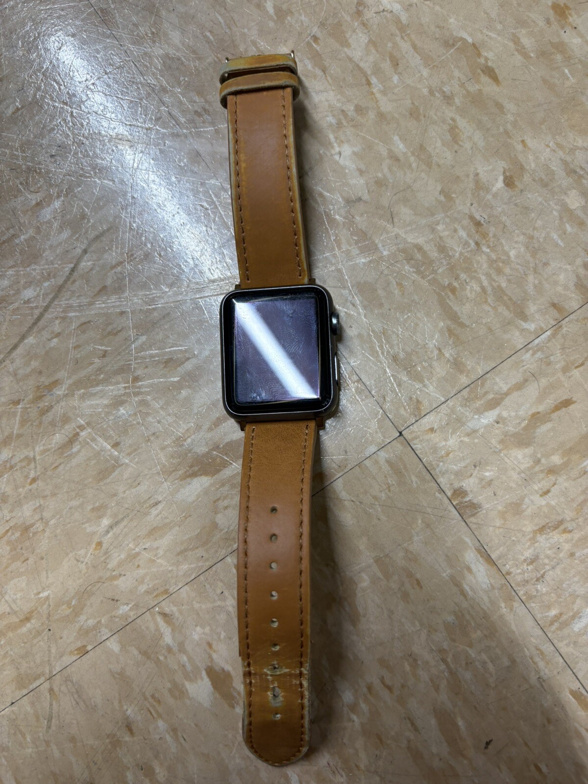 Apple Watch Series 1 38mm Space Gray Aluminum with Black Sport Band MP022LL/A-image