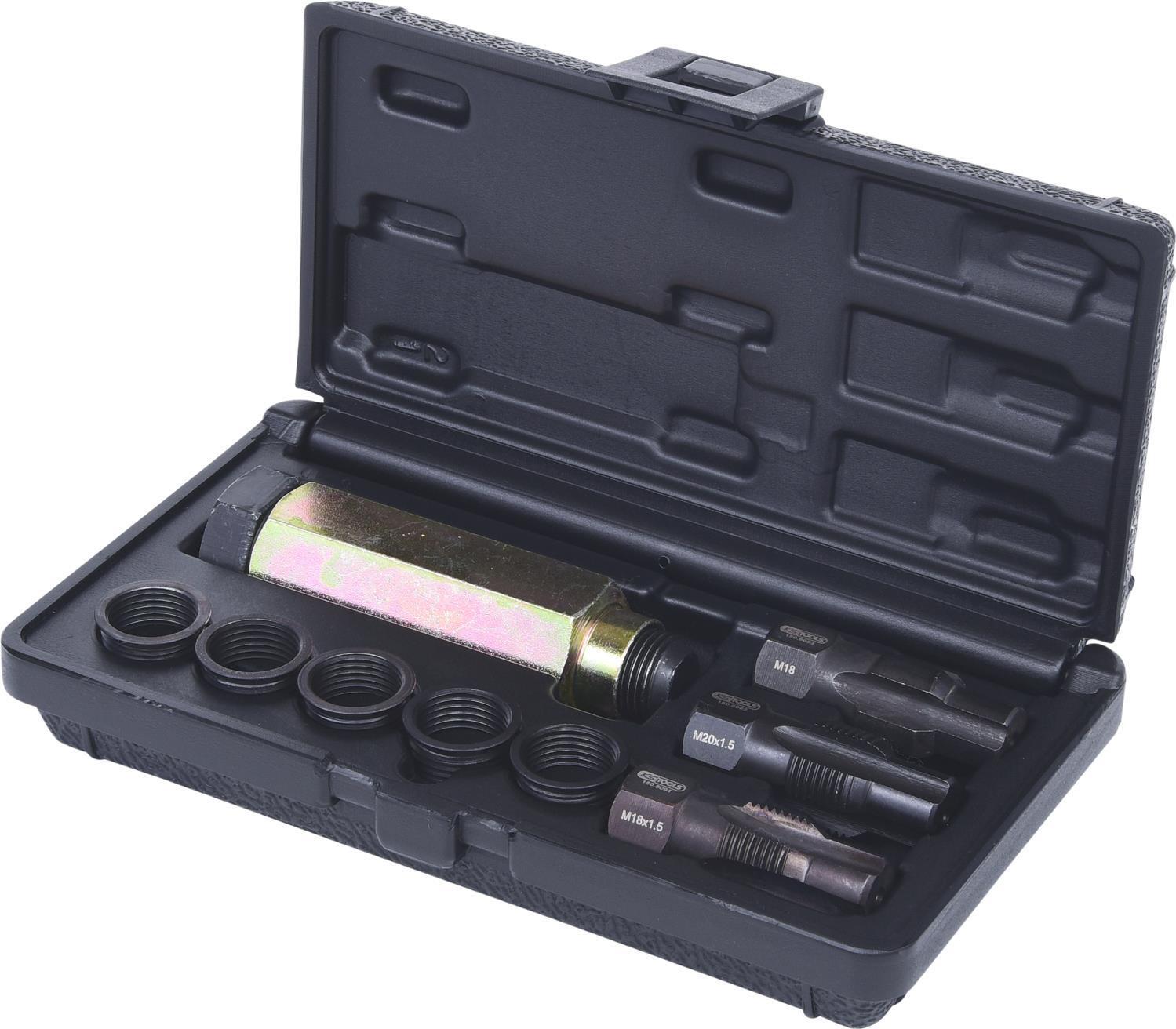 Ks Tools 1481395 KS TOOLS THREADfix Reparatur-Satz M18x1,5 f.Lamdasonden,9-tlg.