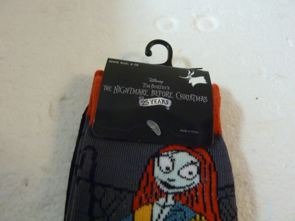 Nuevos Calcetines Disney PESADILLA ANTES DE NAVIDAD Sally S-20 Foto 2 de 2