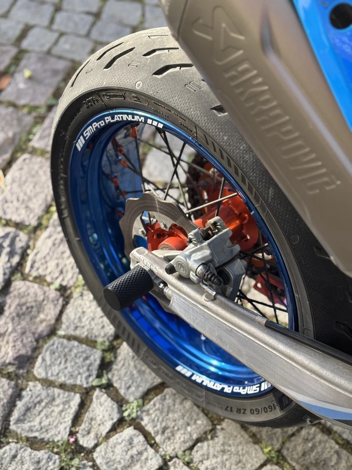 Supermoto Stuntpegs CrashPads HexPegs KTM EXC Husqvarna FE/TE GasGas EC bis 2023 - Bild 4 von 4