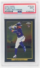 2020 Topps Turkey Red Chrome #TRC-94 Bo Bichette RC PSA 9 Mint Blue Jays