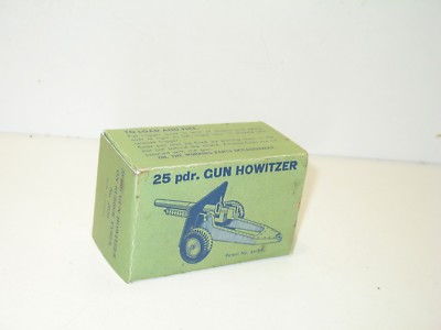 N134, Militärische Repro-Box BRITAINS 25 Pdr Kanone Haubitze Ref 2026 Grün