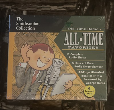 Old Time Radio All-Time Favorites (Smithsonian Collection) Audio 4 CDs 1994 NEW!
